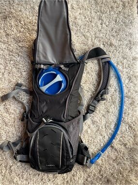 Camelbak LOBO Black and Blue Hydration Backpack with Reservoir